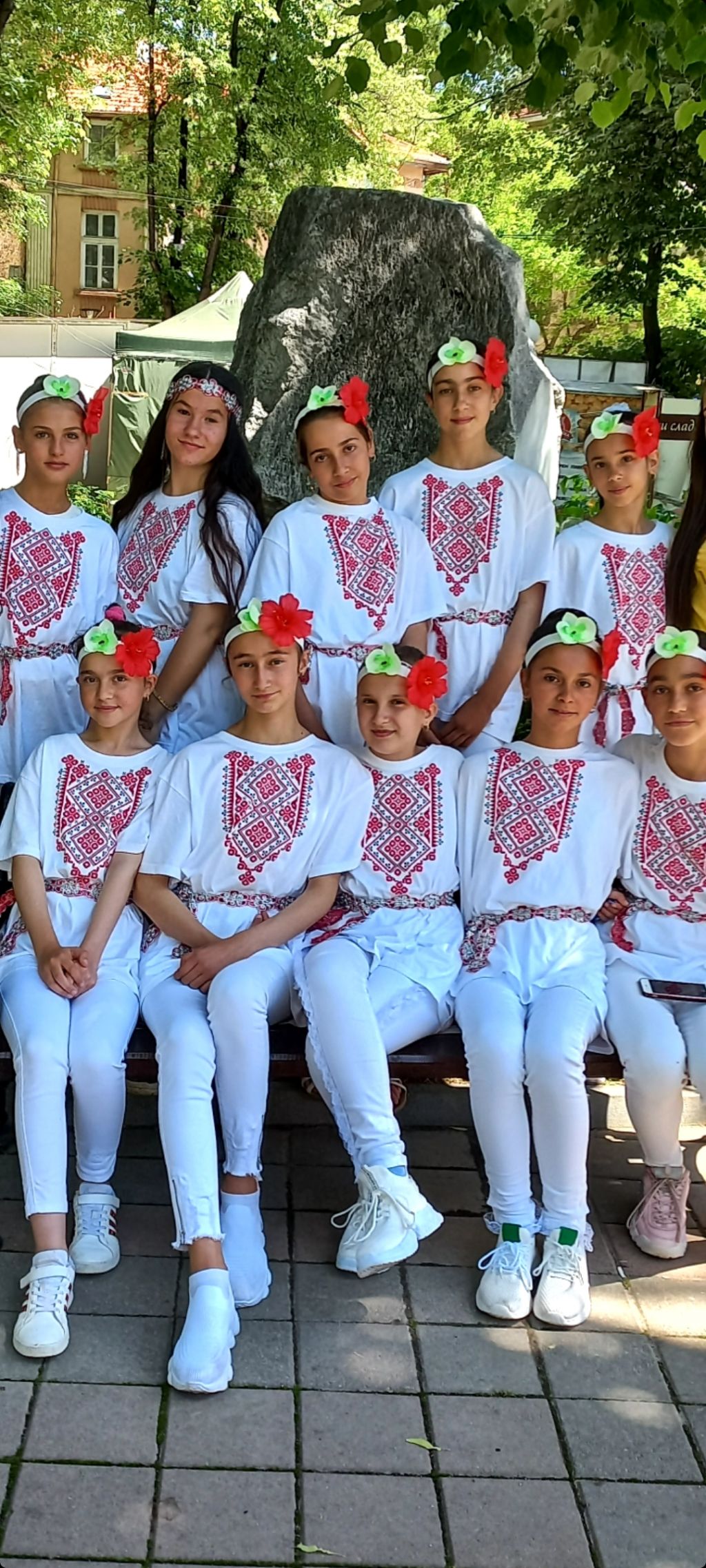 Първо място за танц от конкурс "С България в сърцето" - ОУ Васил Левски - Кръстава